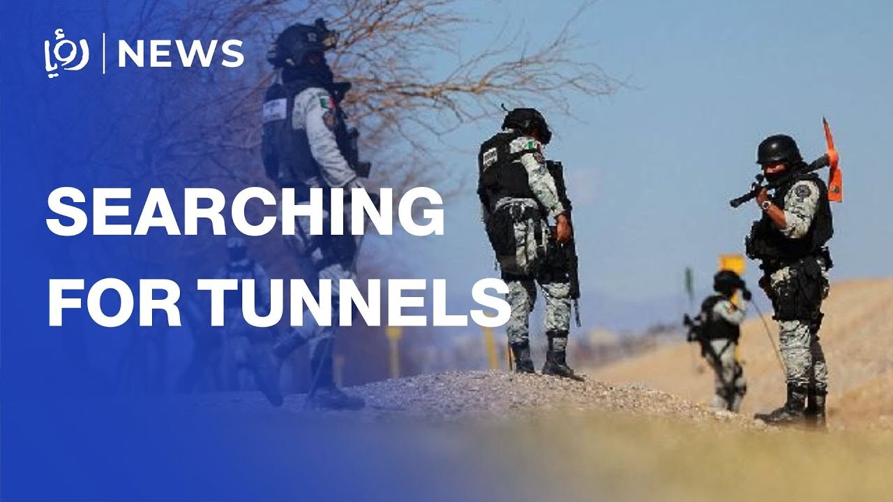 "National Guard Searches for Tunnels at US-Mexico Border in Crackdown on Illegal Migration"