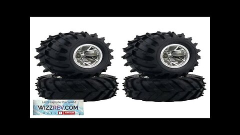 4Pcs/Per Austar Wheel Tires Plastic Wheel Rims for 1/10 RC Crawler HSP Review