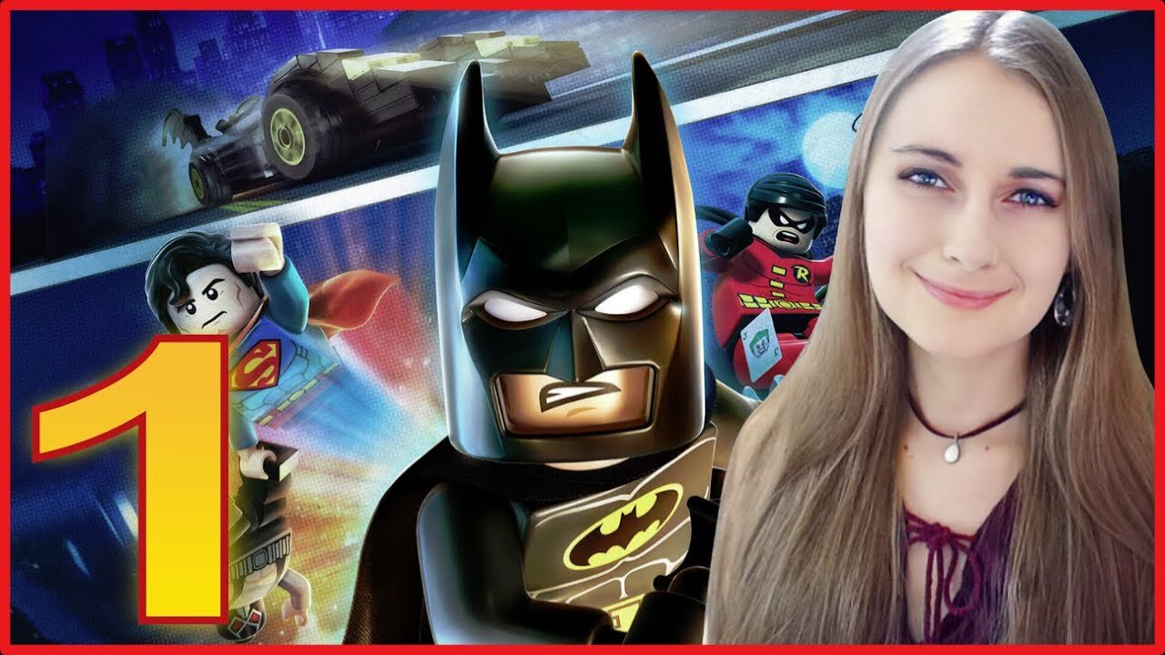 Lego Batman DC Superheroes Blind Gameplay Part 1