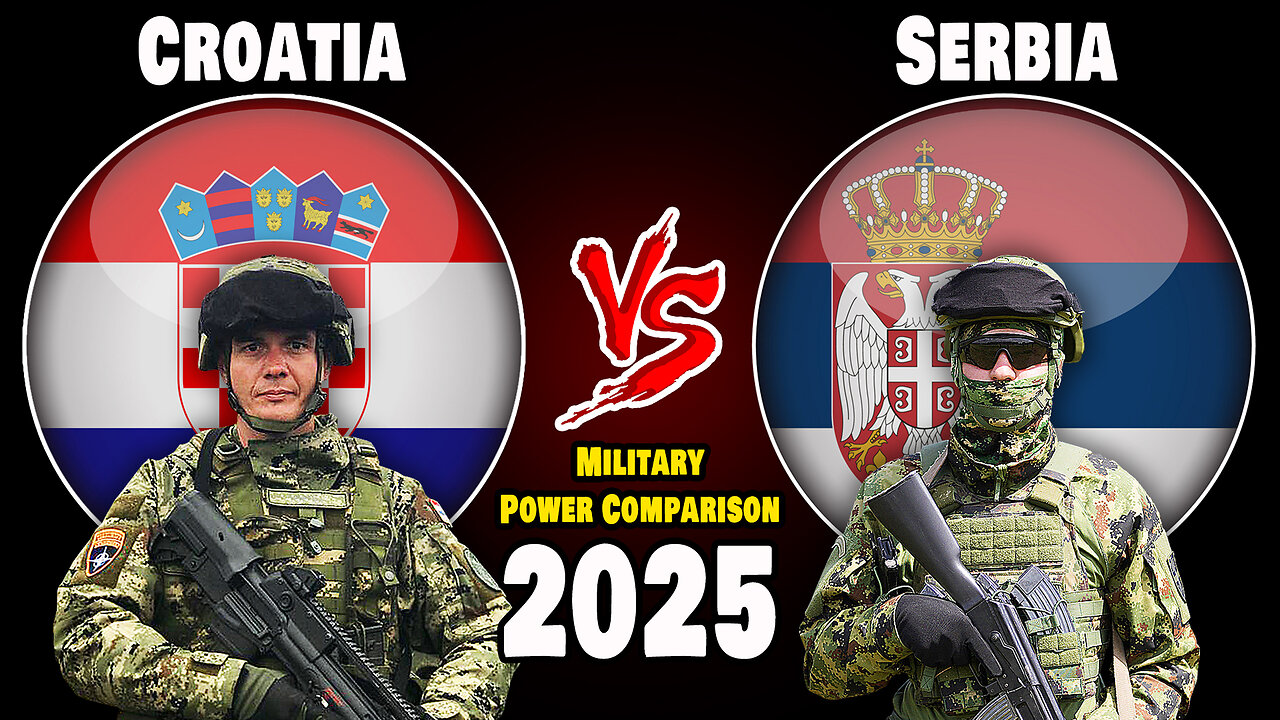 Croatia vs Serbia Military Power Comparison 2025 | Serbia vs Croatia Military Power 2025