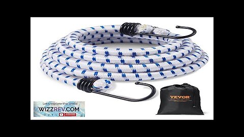 VEVOR 6 Pcs Bungee Cords with A3 Steel Hooks 72" Heavy Duty Review