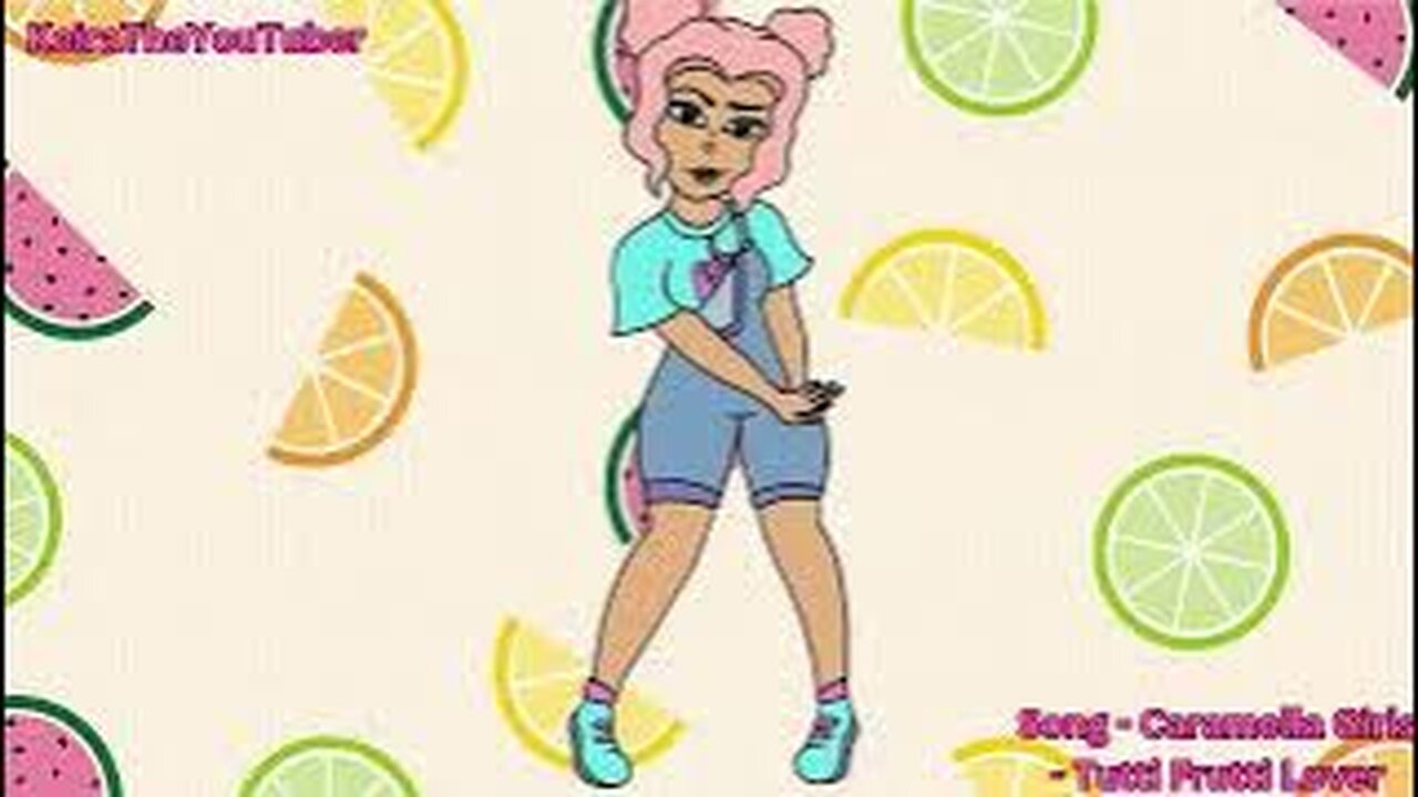 A NEW Caramell Dance! Oc Animation ( Caramella Girls-Tutti Frutti Lover )