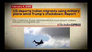 US Deports Illegal Indian Migrants Amid Trump Crackdown