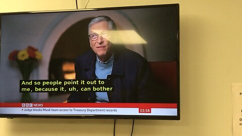 BBC news UK 09/03/2025 Bill Gates