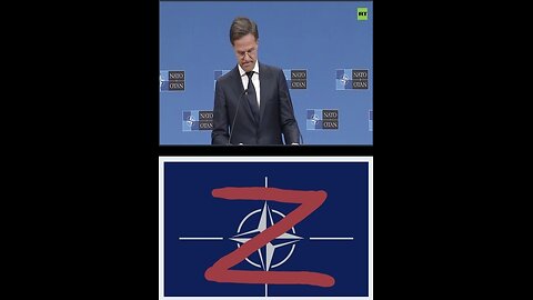 NATO Rutte EXPLAINS (to taxpayers) the billions-worth of military funding for Kiev