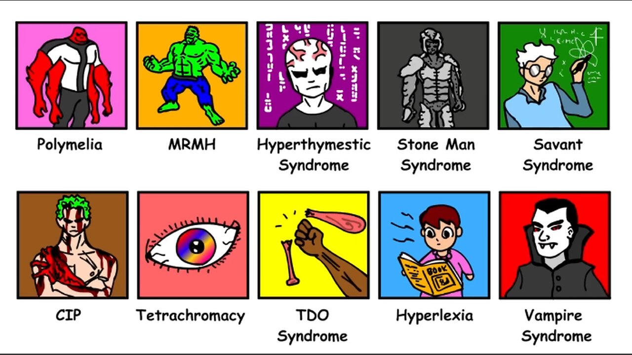 Every Disease That Gives You Superpowers Explained in 6 Minutes