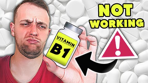 Why supplementing vitamin B1 might not be enough to fix your chronic condition