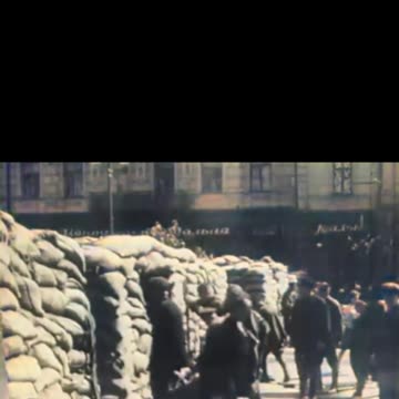 Kiev Ukraine days before German invasion historical #Colourized footage 🇺🇦 🏰 🎥