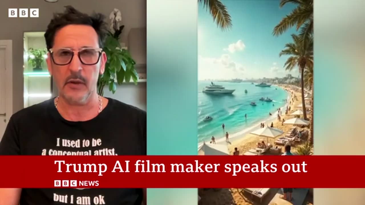 Creator of Controversial AI Gaza Video Defends It as 'Satire' After Trump Shares