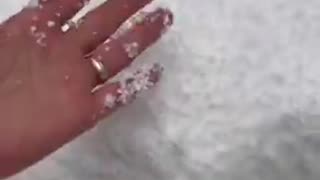 Fake 'Geoingeenered' Snow Falling from Sky in Pennsylvania [NEEDS TESTED!]