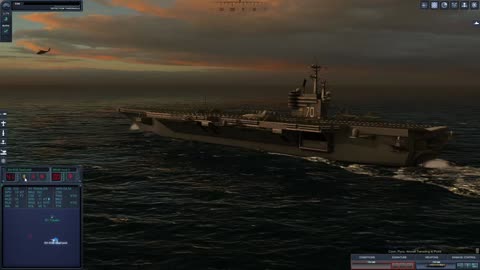 Hunting subs with Aircraft Carrier Nimitz