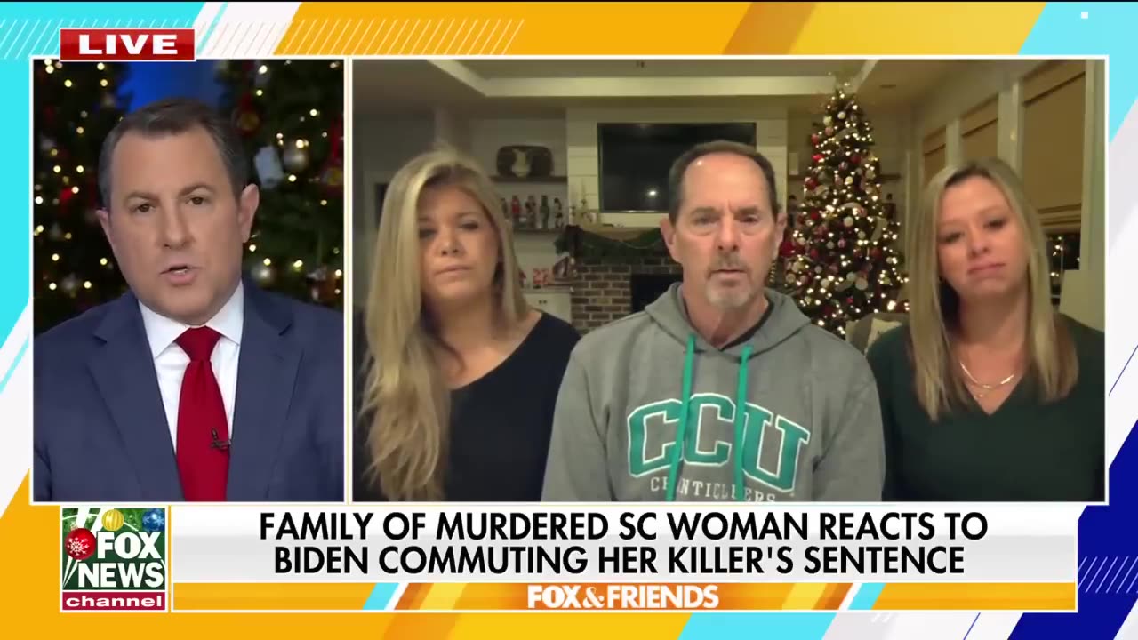 'ABSOLUTE ANGER': Victim's family outraged after Biden commutes killer's death sentence