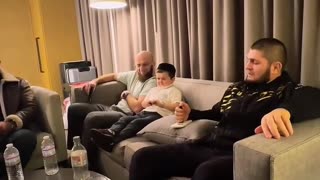 Hasbulla says He Don't Like Ali Abdelaziz while Khabib Nurmagomedov Watching