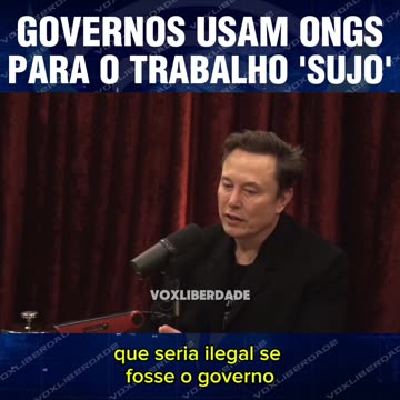 Governments use NGOs to do the dirty work.