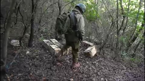 Footage of the activity of the 300th Brigade in southern Lebanon: