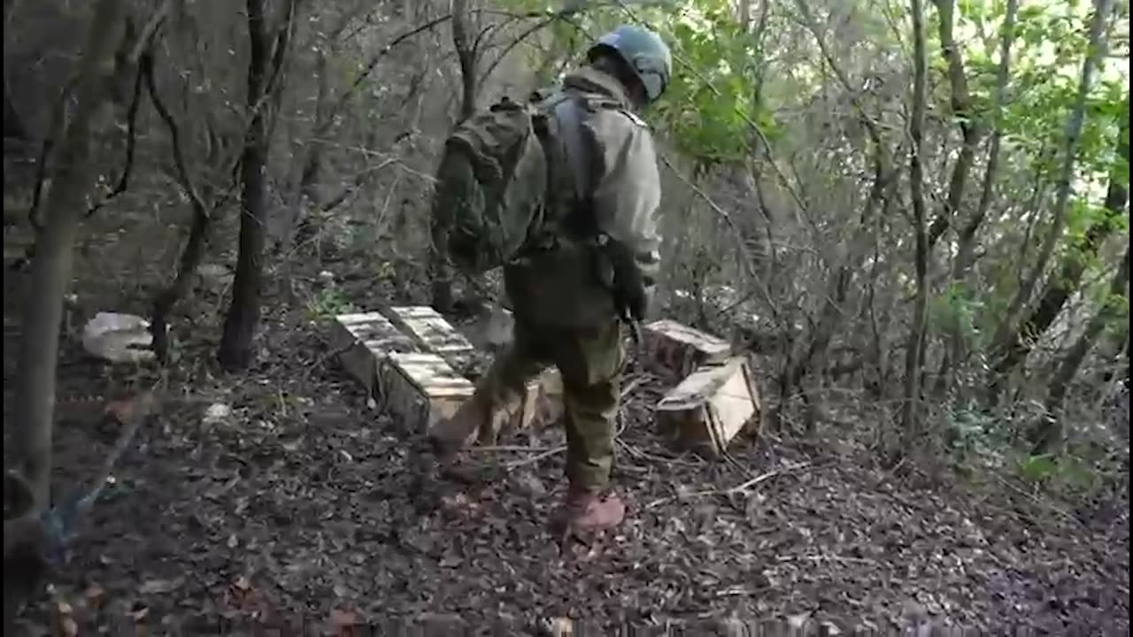 Footage of the activity of the 300th Brigade in southern Lebanon: