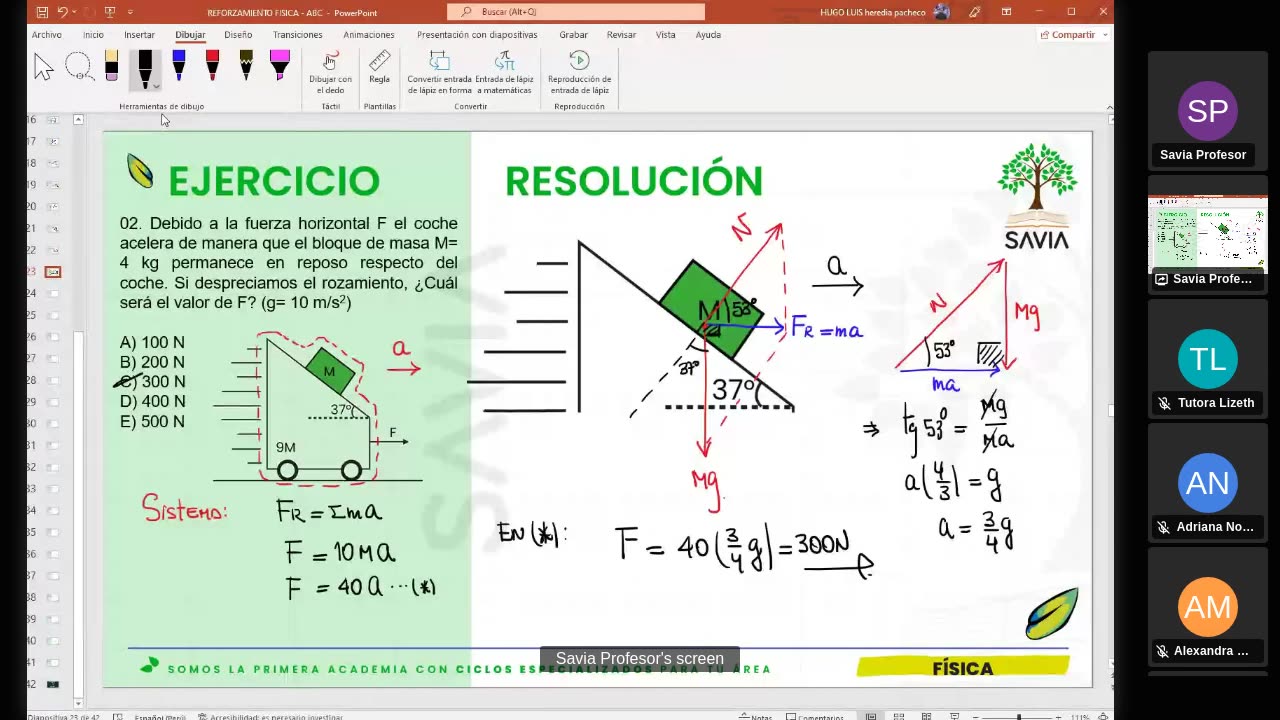 SAVIA SEMIANUAL 2024 | Semana 12 | Física