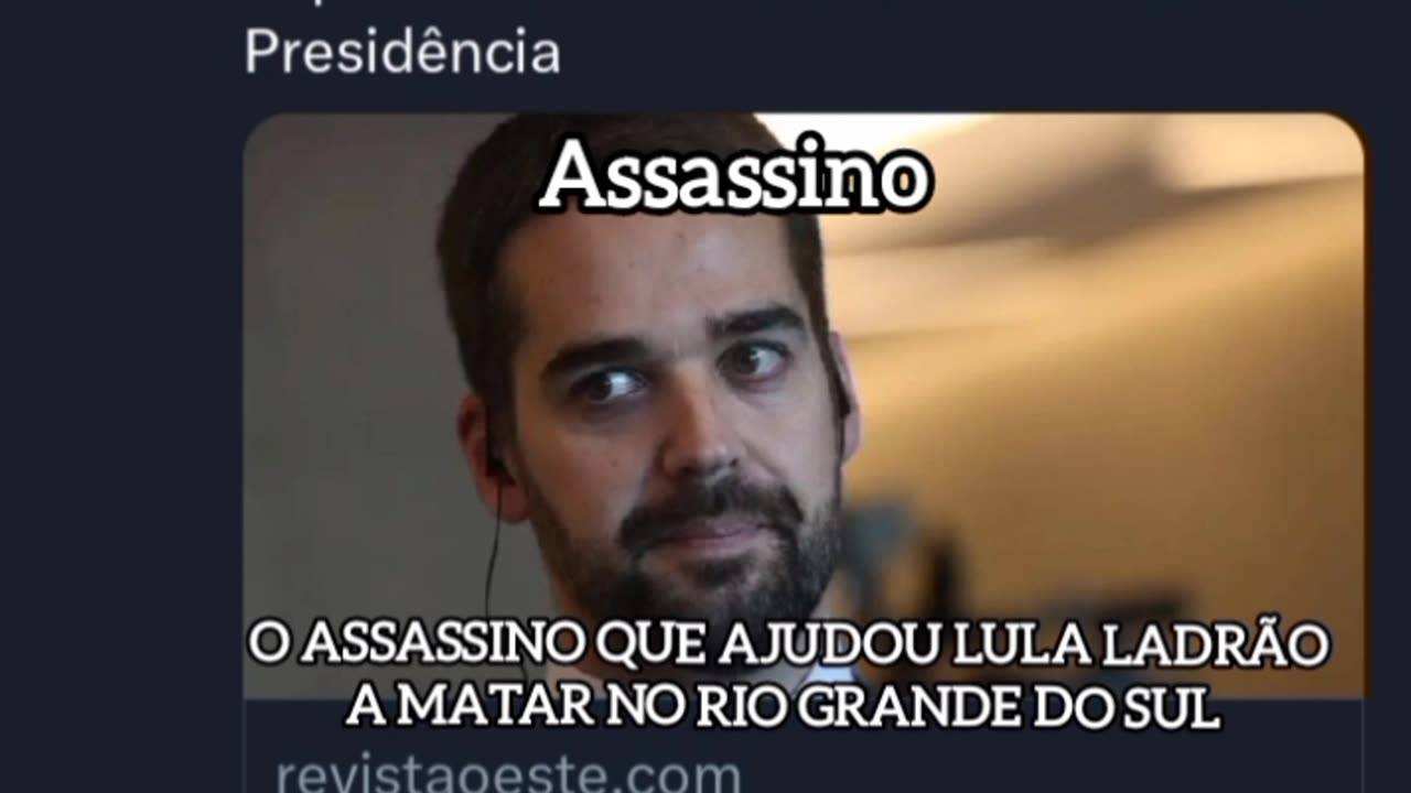 Assassino Eduardo leite, réu confesso.