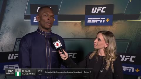 ‘The thrill and agony’ – Israel Adesanya reacts to loss vs. Nassourdine Imavov at UFC Saudi Arabia