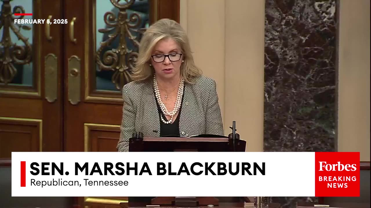 Marsha Blackburn Gives Update on the Push to Release Unredacted Jeffrey Epstein