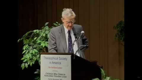 Ian Stevenson on Reincarnation, 2004