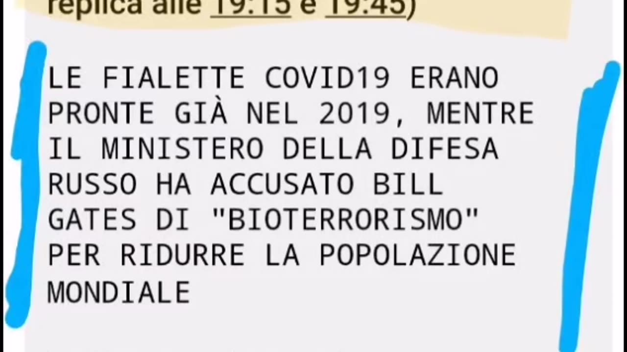 LE FONTI DEL GENOCIDIO PANDEMICO (intervista TG TELECOLOR 1 febbr 2025)