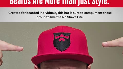 The ultimate snapback for the bearded legends!