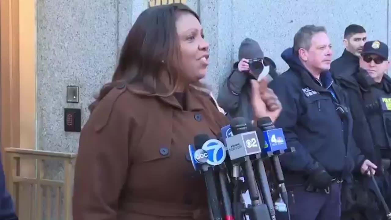 Letitia James Wags Her Finger as She Rages Against Elon Musk and Trump