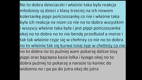 Bloki Kultury odcinek 254 - Pippi ponczoszanka czesc 2