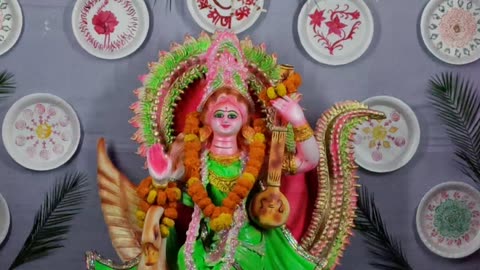 Chowdhury Bari Saraswati Puja Location Bhanga video 2025 skc.com 52