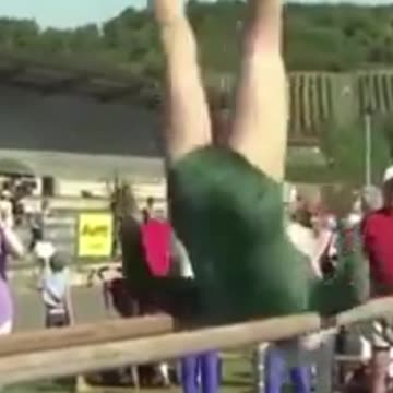 The Gymnast Granny! #shorts