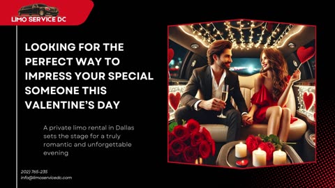 Book a Private Limo for Valentine’s Day & Create Unforgettable Memories