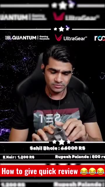 How to give quick Review