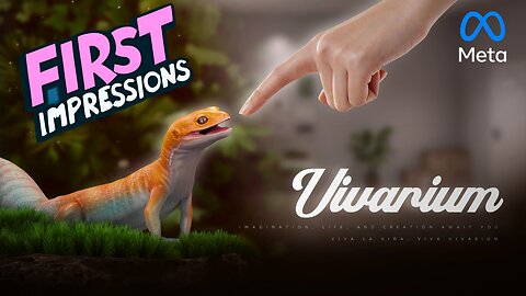 Vivarium FIRST IMPRESSIONS on Quest 3