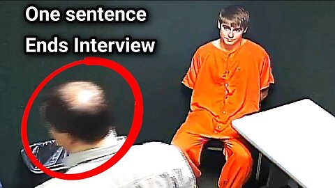 Detective Leaves the Interview after He Realizes the Suspect is Insane @RealCrime