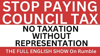 Canceled elections: Stop paying council tax. No Taxation without representation.