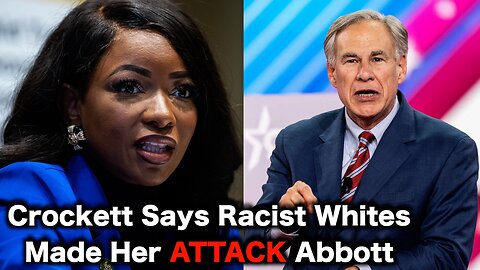 Jasmine Crockett Plays Victim After Attacking Disabled Governor