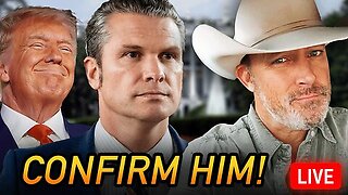 "Pete Hegseth Hearing Happening NOW! WE MUST CONFIRM HIM!"