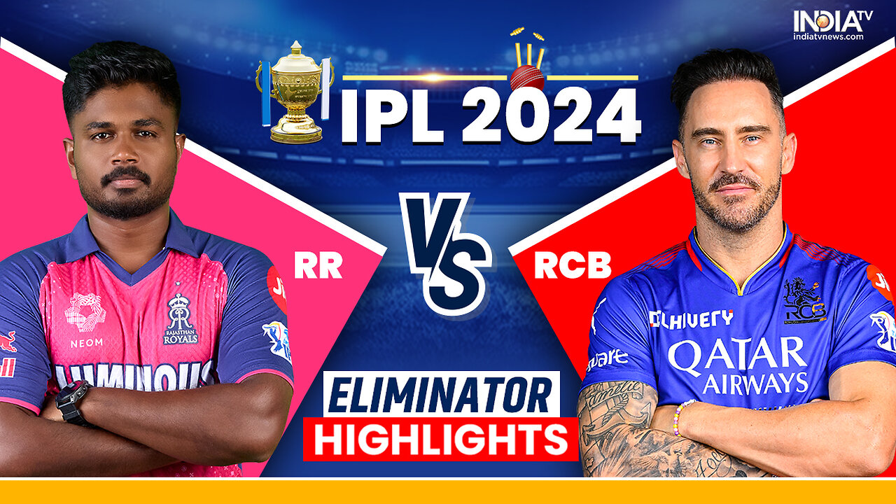 "RR vs RCB Eliminator | Thrilling IPL 2024 Knockout Clash | Who Will Advance?"