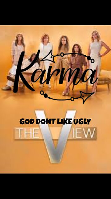 KARMA HIT THE VIEW. HUGE HOST GETS WHATS SHES BEEN DISHING OUT