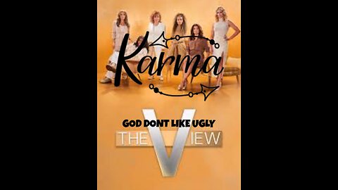 KARMA HIT THE VIEW. HUGE HOST GETS WHATS SHES BEEN DISHING OUT