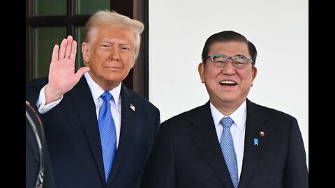 President Trump welcomes Japanese Prime Minister Shigeru Ishiba to the White House