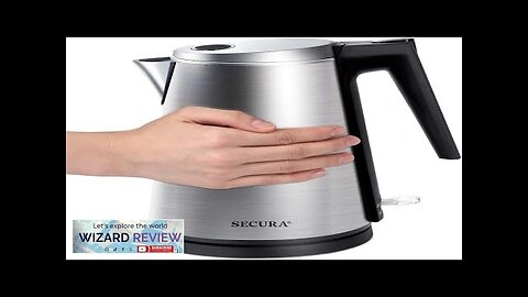 Secura Double Wall Stainless Steel Electric Kettle Water Heater for Tea Coffee Review