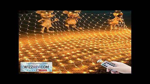 Christmas Lights 1.5M-60M LED Net Curtain Mesh Fairy String Lights For Party Review