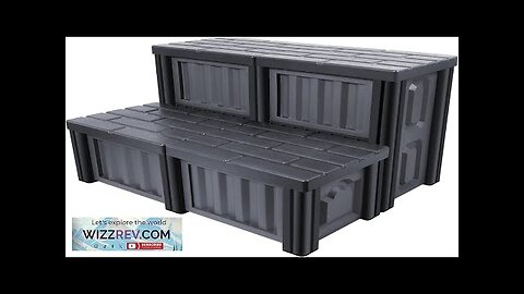 2024 Upgrade AOSYCO Hot Tub Steps Outdoor Stairs No Drill No Screws Review