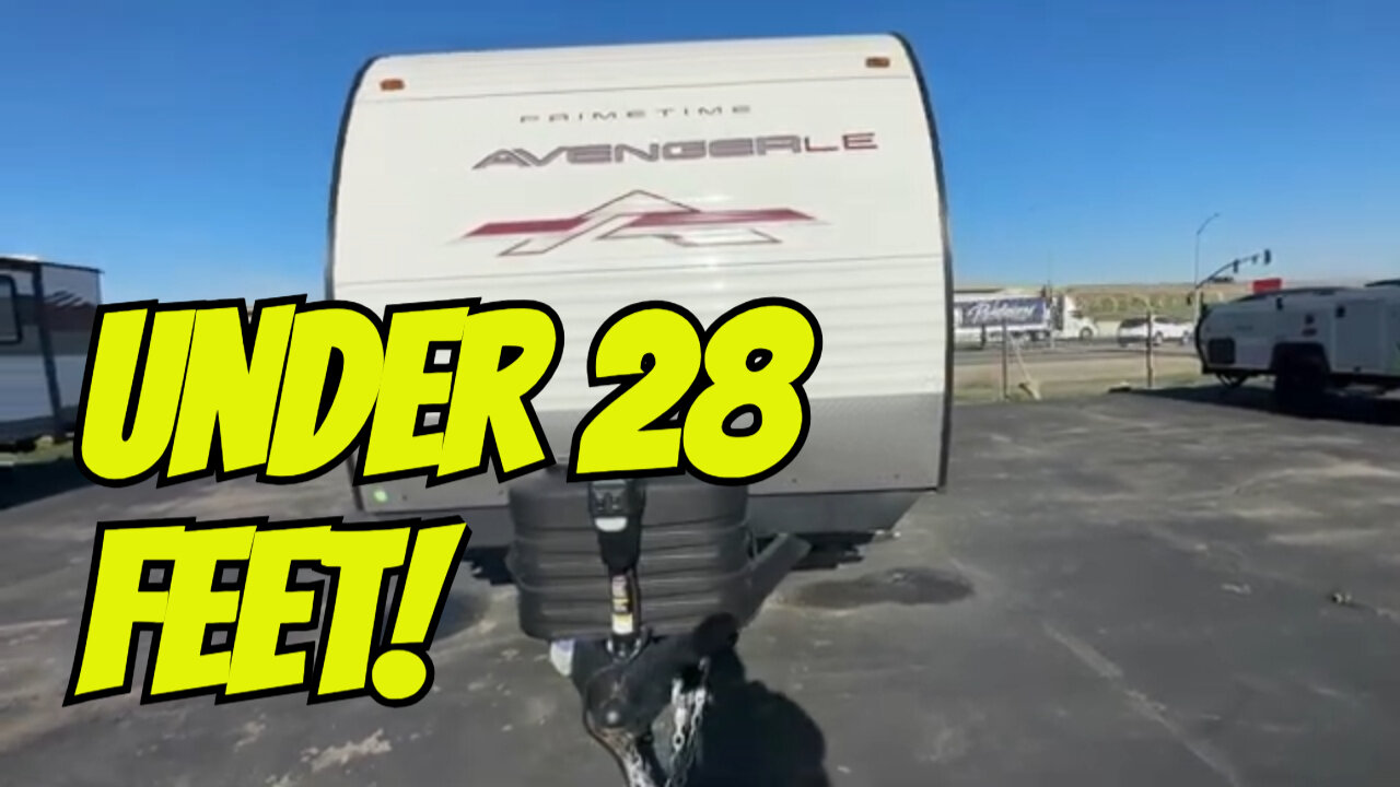 BEST Couples Travel Trailer under 28 Feet with HUGE STORAGE!