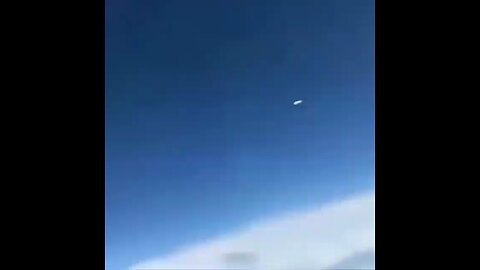 UFO seen by airplane?