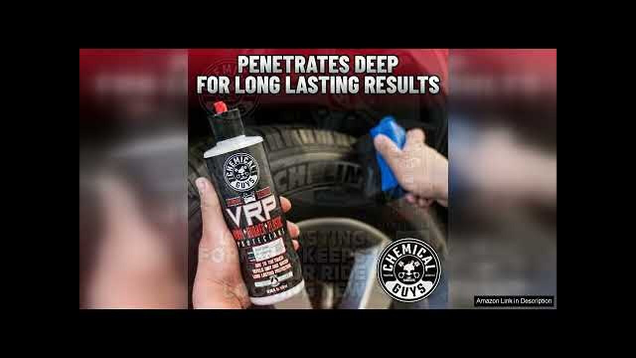 Chemical Guys TVD_107 VRP Vinyl, Rubber and Plastic Non-Greasy Dry-to-the-Touch Long Lasting Review