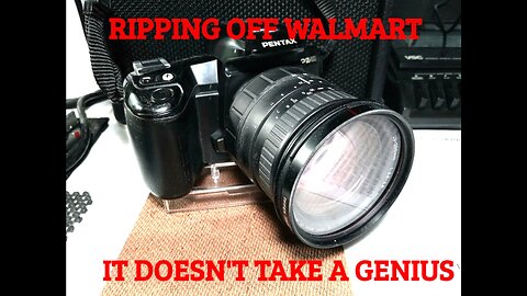 IT DOESN'T TAKE A GENIUS TO RIP OFF WALMART ... IT TAKES A 'GENIUS' WALMART EMPLOYEE TO CATCH ONE.