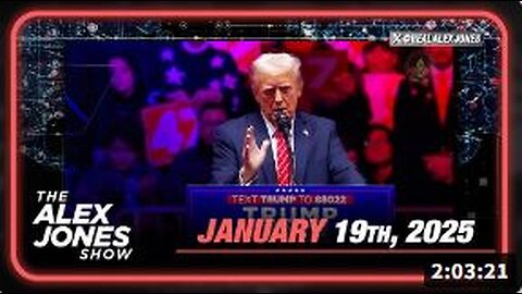 Watch Trump's Historic Speech / Rally From Washington DC On The Eve Of His Inauguration